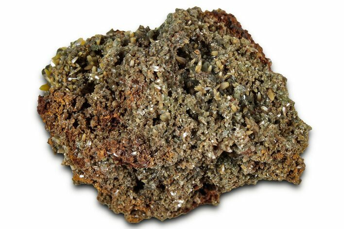 Wulfenite & Green Botryoidal Mimetite Association - Mexico #327459